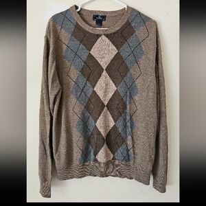 Men's Dockers argyle sweater large